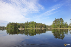 Vattusaaret tyynessä aamussa