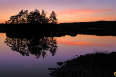 Kesäyö Saimaalla